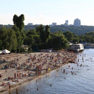 Шість пляжів у Києві, на яких вода безпечна для купання